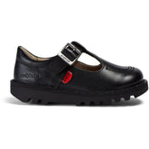 Kickers Kick T-Bar Leather Infant Shoes Kickers